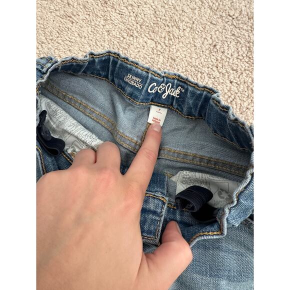 Cat & Jack boys skinny jeans size 7 - Picture 3 of 4
